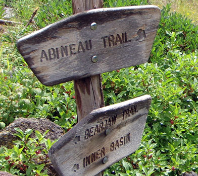 Abineau Trailhead