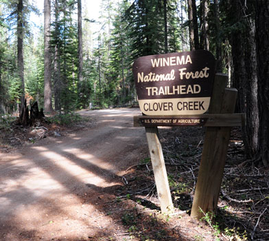 Clover Creek Trailhead