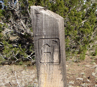 Camel Sign at Beale Wagon Road Historic Trail