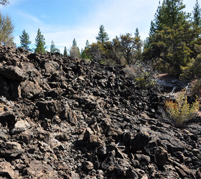 Lava Flow at Big Nasty Trail