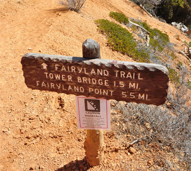 Fairyland Trailhead