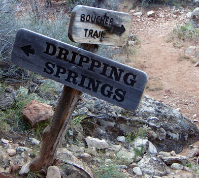 Driping Springs Sign