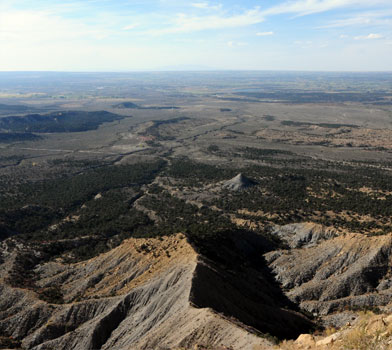 Knife Edge Trail View