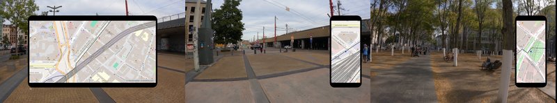 Brussels, Belgium walking route - Midi Station to Grand Place preview images