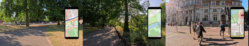 London, UK walking route - Hyde Park Corner to Westminster Abbey preview images