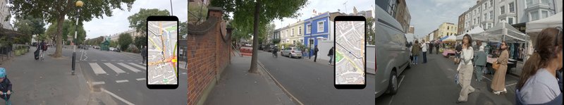 London, UK walking route - Notting Hill Gate to Portobello Road Market preview images